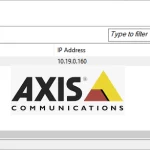 Detect and modify the IP address of an Axis camera